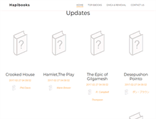 Tablet Screenshot of hapibooks.info